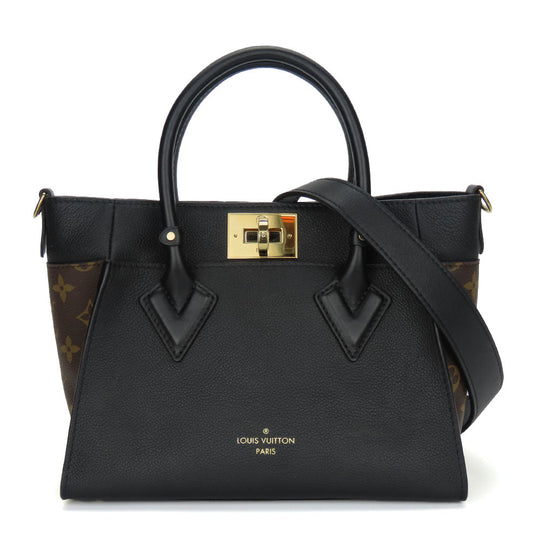 LOUIS VUITTON Handbag M57728 Monogram Noir On My Side PM