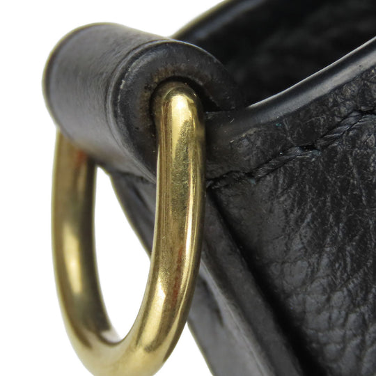 LOUIS VUITTON Handbag M57728 Monogram Noir On My Side PM