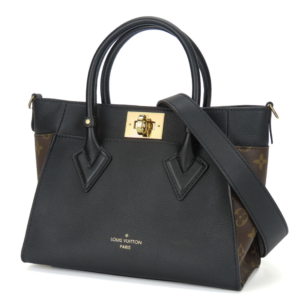 LOUIS VUITTON Handbag M57728 Monogram Noir On My Side PM