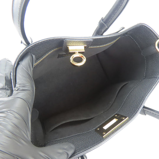 LOUIS VUITTON Handbag M57728 Monogram Noir On My Side PM
