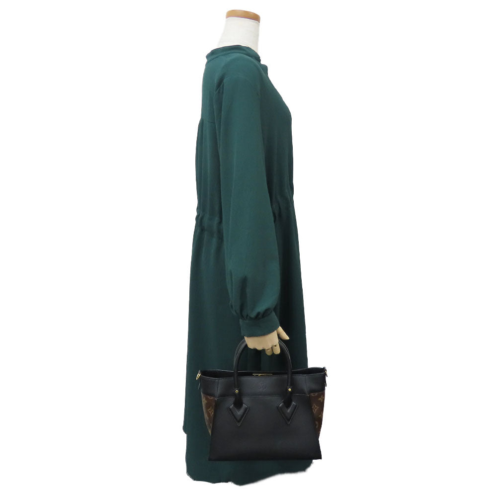 LOUIS VUITTON Handbag M57728 Monogram Noir On My Side PM
