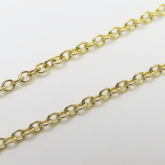 TIFFANY&Co. Necklace K18 yellow gold Yellow Gold Heart lock Women Used Authentic