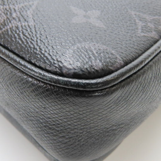 LOUIS VUITTON Shoulder Bag M30233 Monogram Eclipse , Taiga Noir Outdoor Messenger PM mens Used Authentic