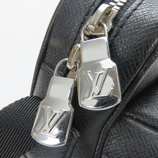 LOUIS VUITTON Shoulder Bag M30233 Monogram Eclipse , Taiga Noir Outdoor Messenger PM mens Used Authentic