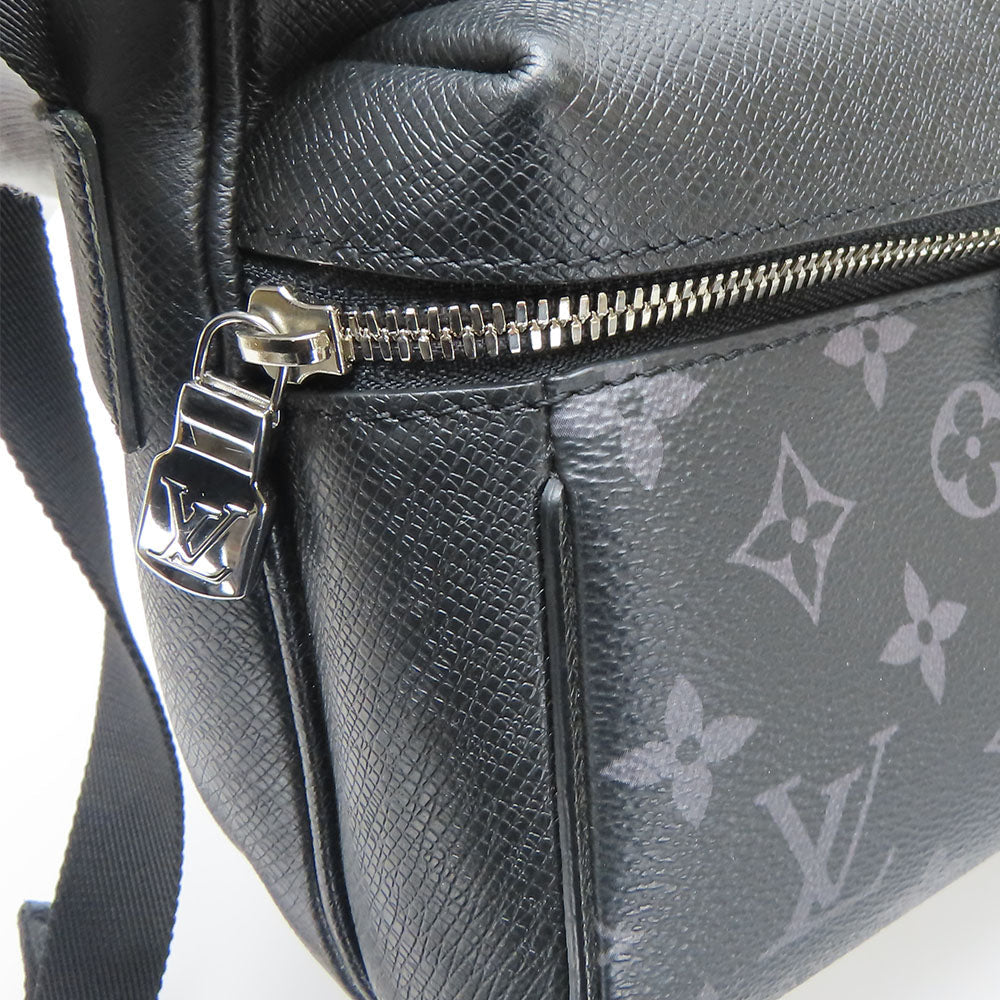 LOUIS VUITTON Shoulder Bag M30233 Monogram Eclipse , Taiga Noir Outdoor Messenger PM mens Used Authentic