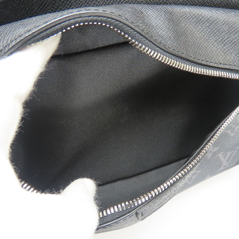 LOUIS VUITTON Shoulder Bag M30233 Monogram Eclipse , Taiga Noir Outdoor Messenger PM mens Used Authentic