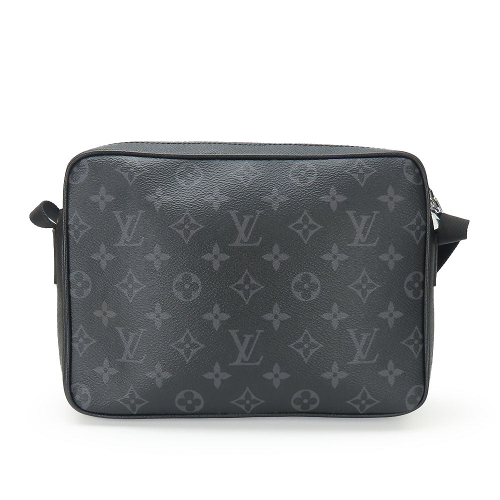LOUIS VUITTON Shoulder Bag M30233 Monogram Eclipse , Taiga Noir Outdoor Messenger PM mens Used Authentic