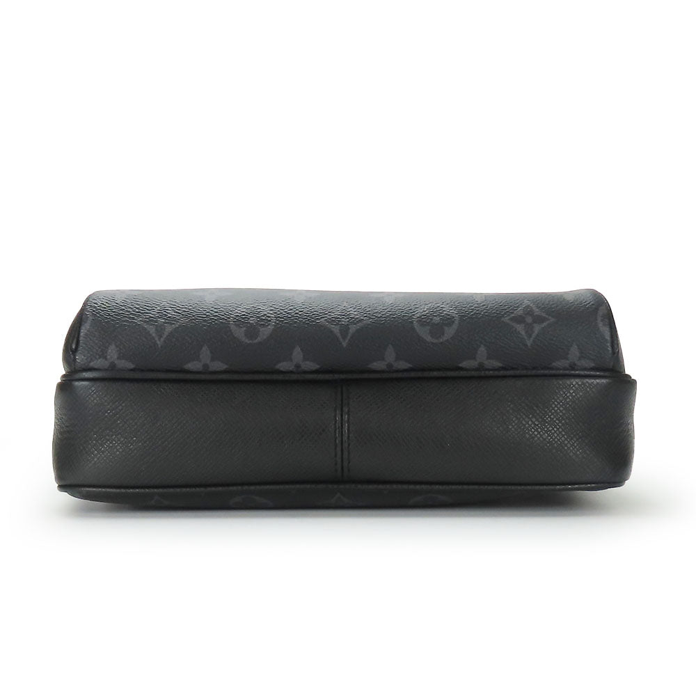 LOUIS VUITTON Shoulder Bag M30233 Monogram Eclipse , Taiga Noir Outdoor Messenger PM mens Used Authentic