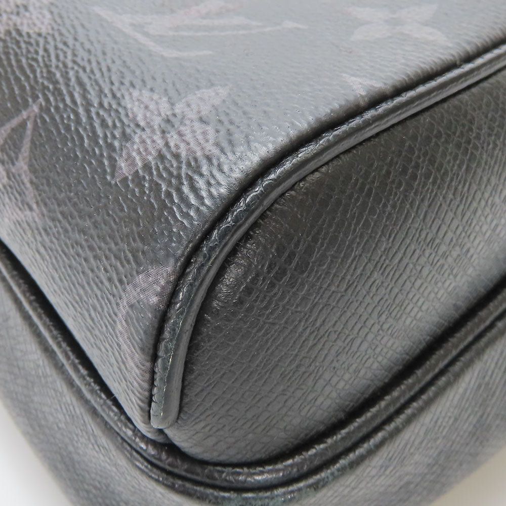 LOUIS VUITTON Shoulder Bag M30233 Monogram Eclipse , Taiga Noir Outdoor Messenger PM mens Used Authentic