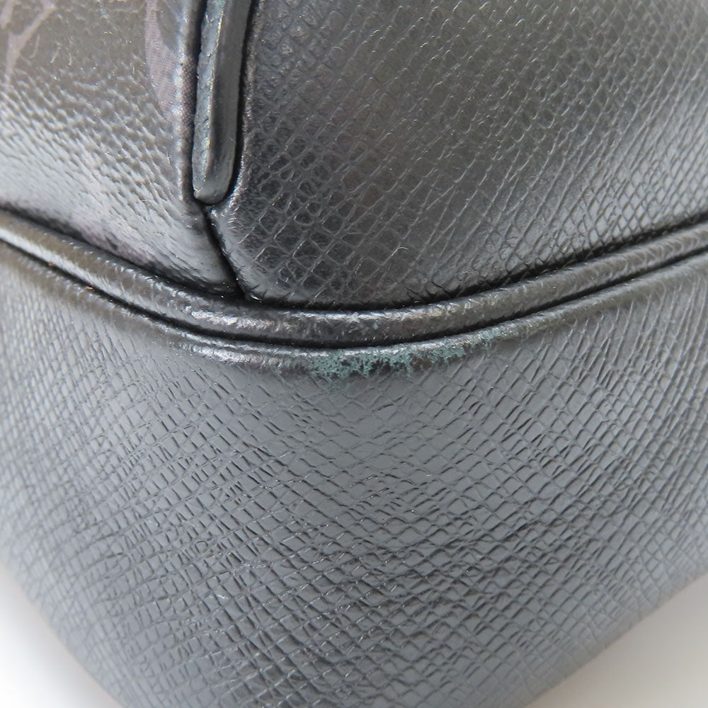 LOUIS VUITTON Shoulder Bag M30233 Monogram Eclipse , Taiga Noir Outdoor Messenger PM mens Used Authentic