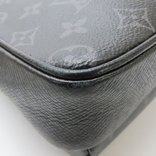 LOUIS VUITTON Shoulder Bag M30233 Monogram Eclipse , Taiga Noir Outdoor Messenger PM mens Used Authentic