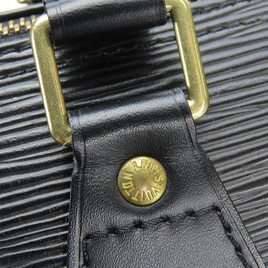LOUIS VUITTON Handbag M43012 Epi Leather Noir Speedy 25 Women Used Authentic