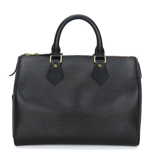 LOUIS VUITTON Handbag M43012 Epi Leather Noir Speedy 25 Women Used Authentic