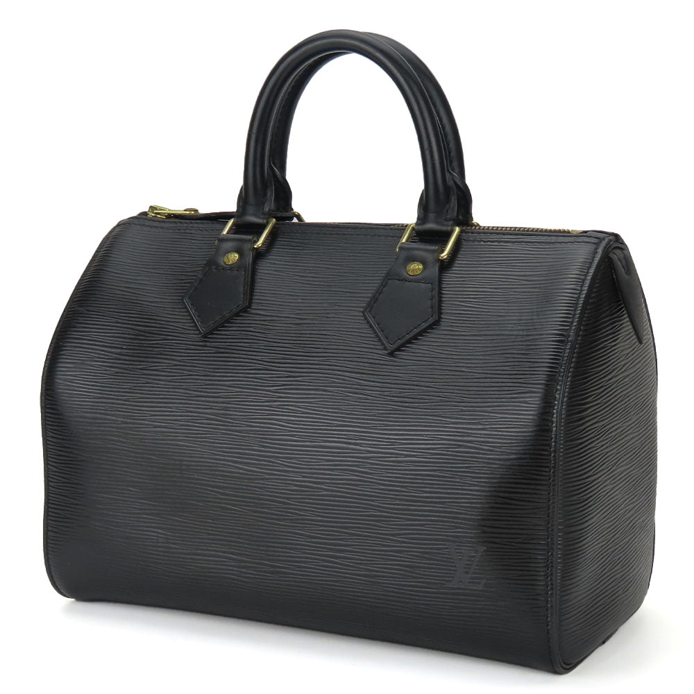 LOUIS VUITTON Handbag M43012 Epi Leather Noir Speedy 25 Women Used Authentic