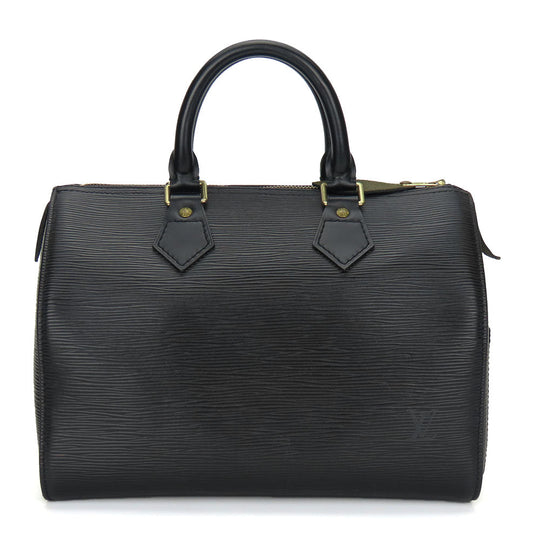 LOUIS VUITTON Handbag M43012 Epi Leather Noir Speedy 25 Women Used Authentic
