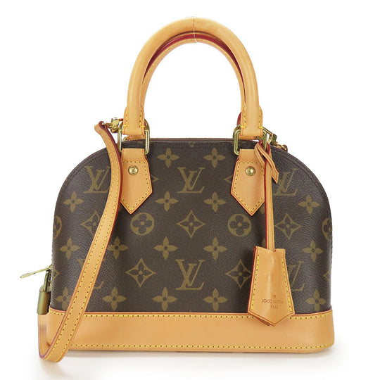 LOUIS VUITTON Handbag M46990 Monogram Brown Alma BB