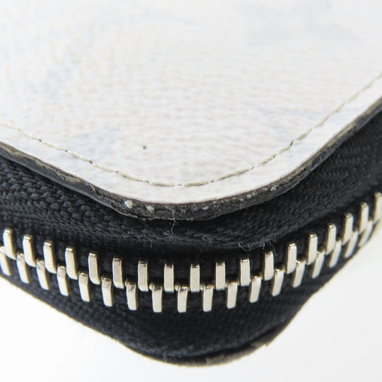 LOUIS VUITTON Long Wallet Purse M30446 Taiga Antarctica Taigalama Zippy Wallet Vertical