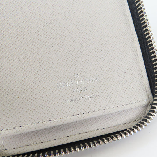 LOUIS VUITTON Long Wallet Purse M30446 Taiga Antarctica Taigalama Zippy Wallet Vertical
