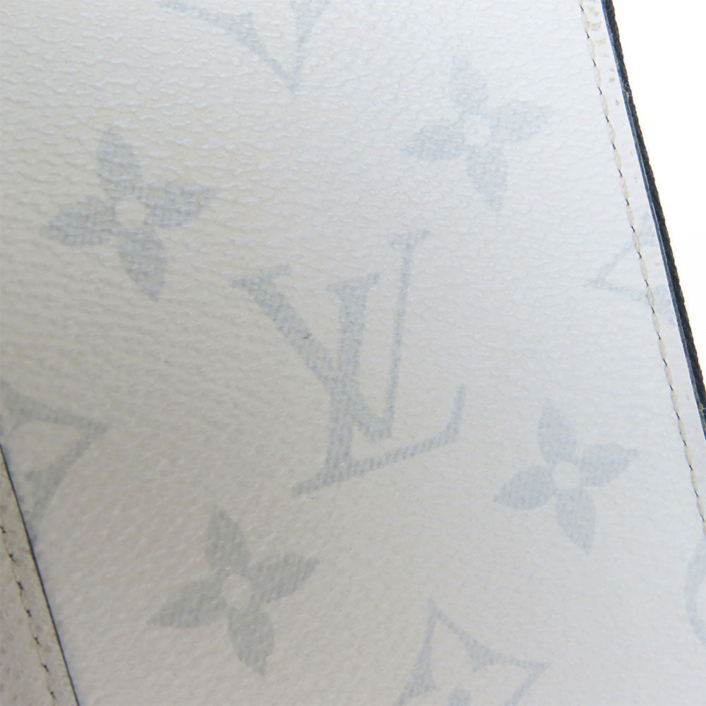 LOUIS VUITTON Long Wallet Purse M30446 Taiga Antarctica Taigalama Zippy Wallet Vertical