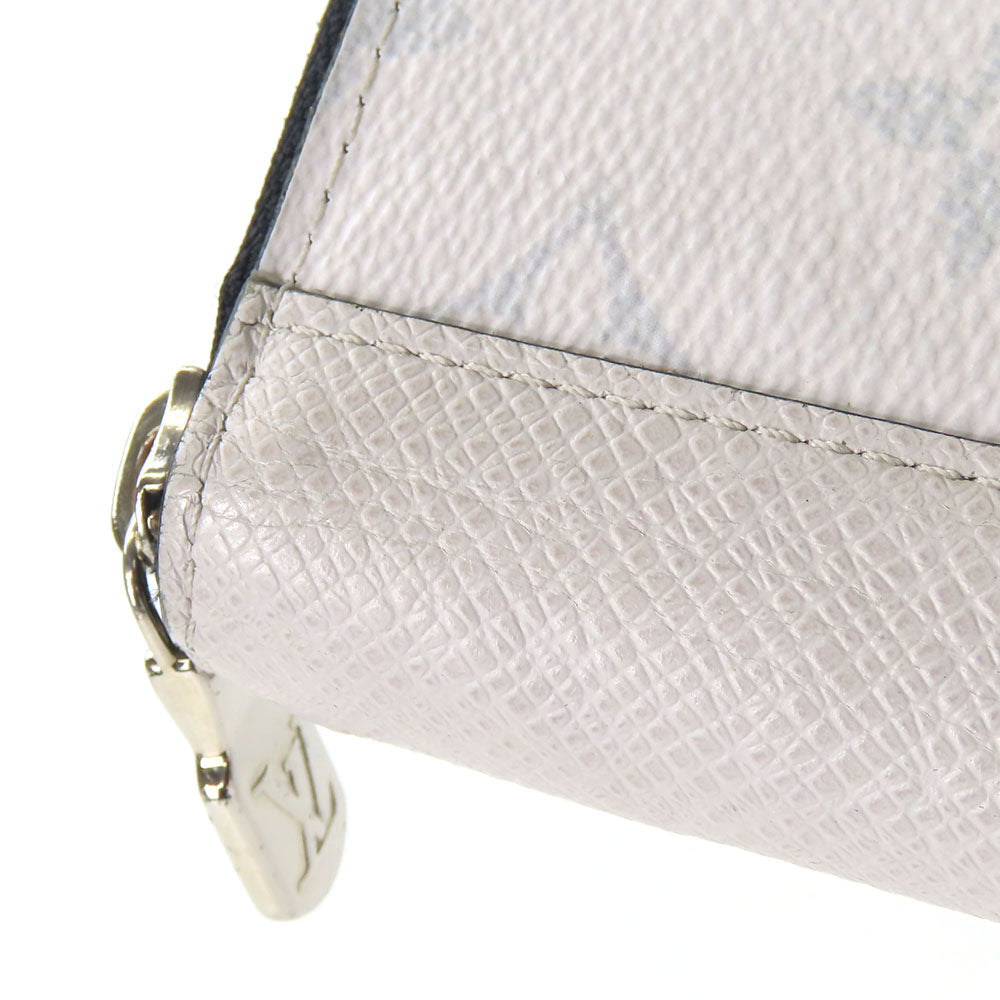LOUIS VUITTON Long Wallet Purse M30446 Taiga Antarctica Taigalama Zippy Wallet Vertical