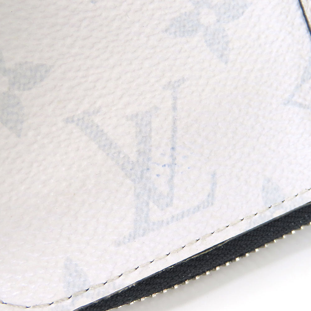 LOUIS VUITTON Long Wallet Purse M30446 Taiga Antarctica Taigalama Zippy Wallet Vertical