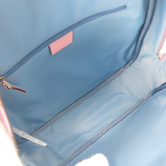 GUCCI Backpack 433578 GG Supreme Canvas beige Yuko Higuchi Women Used Authentic