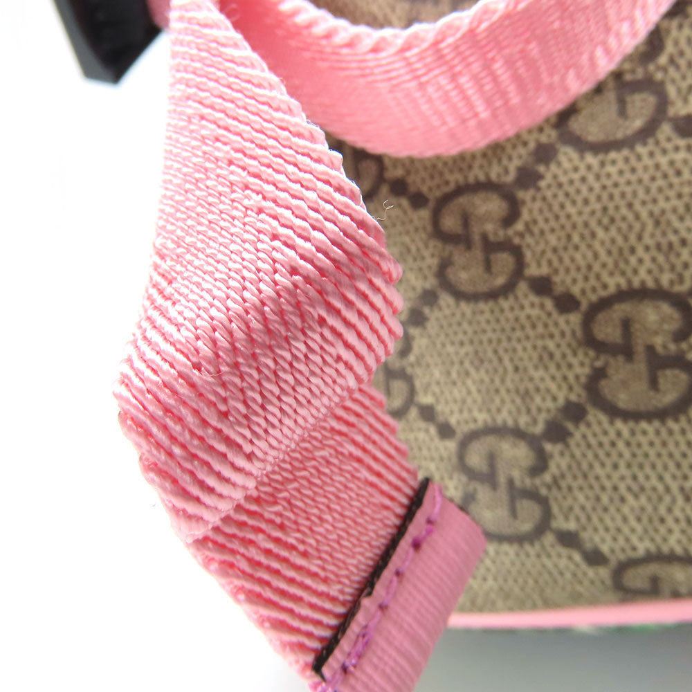GUCCI Backpack 433578 GG Supreme Canvas beige Yuko Higuchi Women Used Authentic