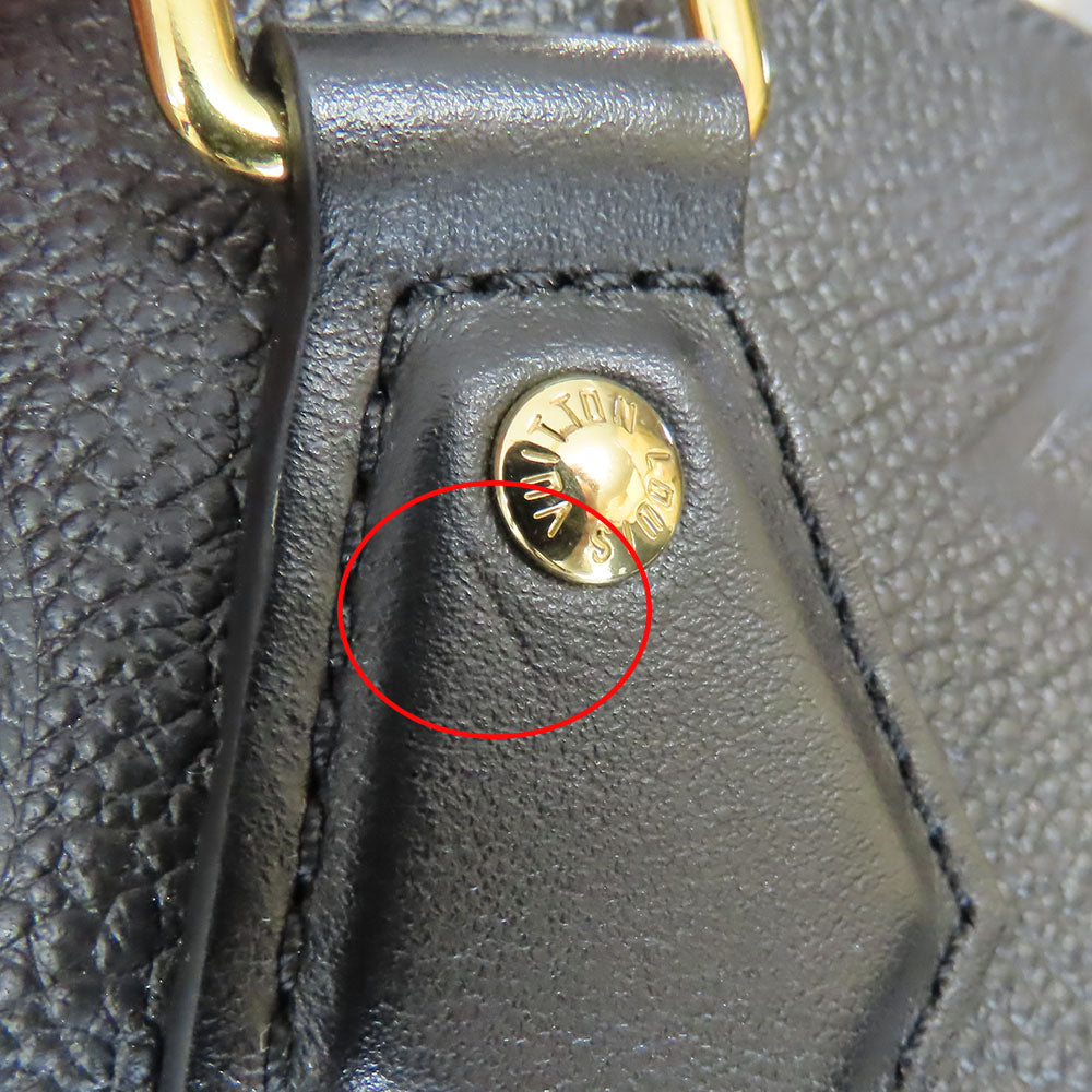 LOUIS VUITTON Handbag M58951 Monogram Ann Platt Noir bandouliere25 Speedy Women Used Authentic