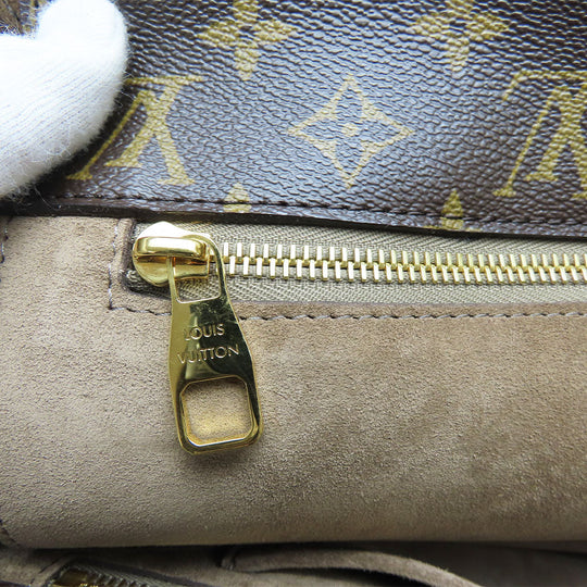 LOUIS VUITTON Tote Bag M40942 Monogram Brown Tote W PM