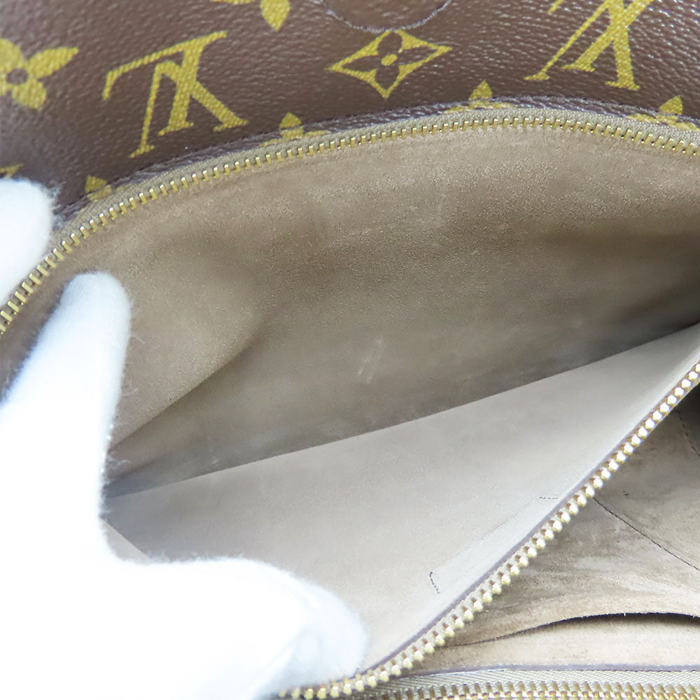 LOUIS VUITTON Tote Bag M40942 Monogram Brown Tote W PM