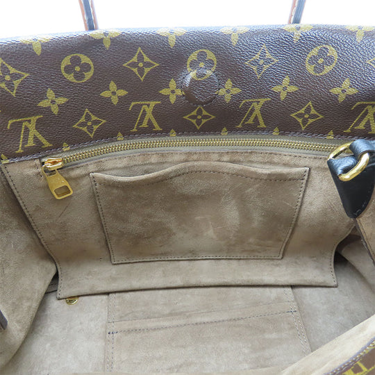LOUIS VUITTON Tote Bag M40942 Monogram Brown Tote W PM