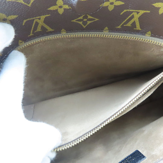 LOUIS VUITTON Tote Bag M40942 Monogram Brown Tote W PM