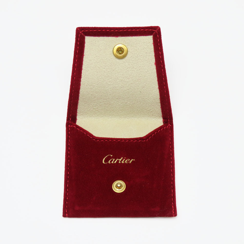 CARTIER Ring K18 Yellow Gold, K18 Pink Gold, K18WG Three color Trinity Women Used Authentic