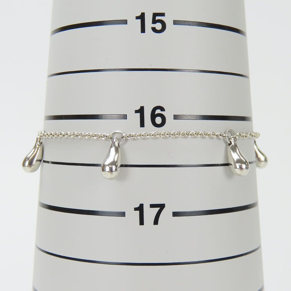 TIFFANY&Co. bracelet Silver925 Silver teardrop Women Used Authentic
