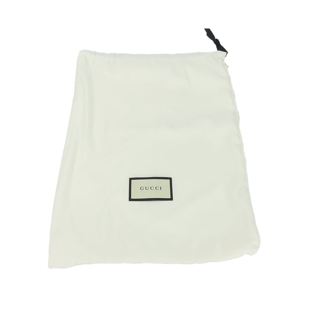 GUCCI Shoulder Bag 523599 GG Supreme canvas, leather black Small messenger bag mens Used Authentic