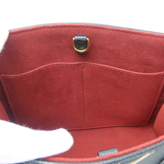 LOUIS VUITTON Handbag M45659 Monogram Ann Platt black On the Go PM Women Used Authentic