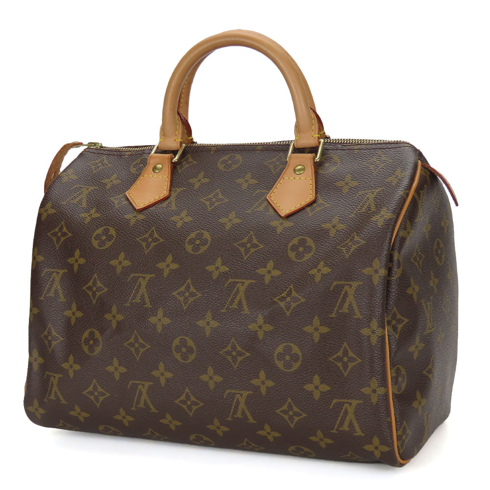 LOUIS VUITTON Handbag M41526 Monogram Brown Speedy 30 Women Used Authentic