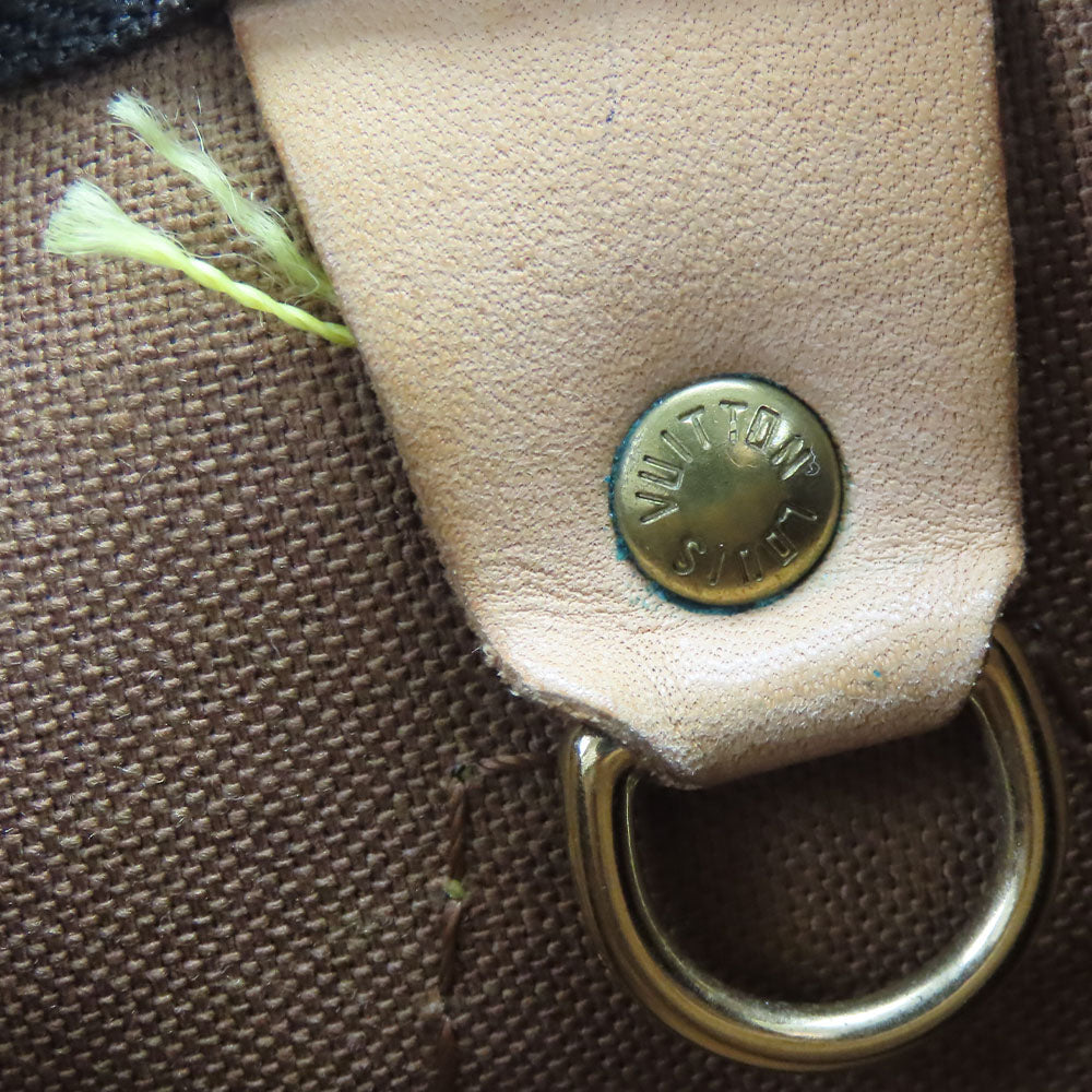 LOUIS VUITTON Handbag M41526 Monogram Brown Speedy 30 Women Used Authentic