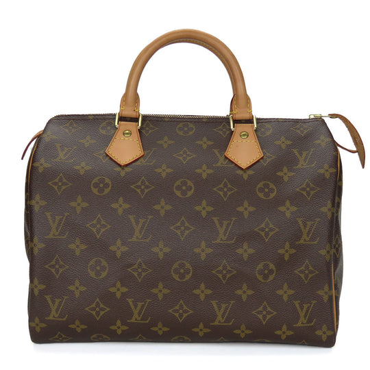 LOUIS VUITTON Handbag M41526 Monogram Brown Speedy 30 Women Used Authentic