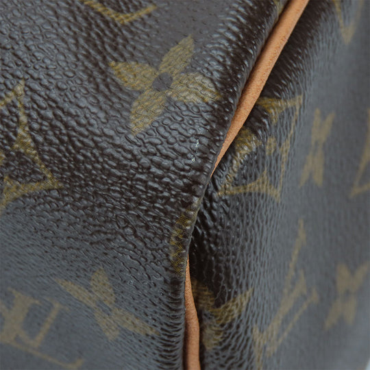 LOUIS VUITTON Handbag M41526 Monogram Brown Speedy 30 Women Used Authentic