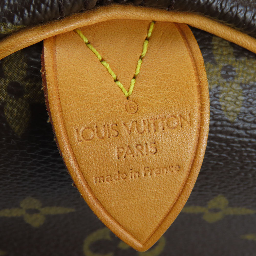 LOUIS VUITTON Handbag M41526 Monogram Brown Speedy 30 Women Used Authentic