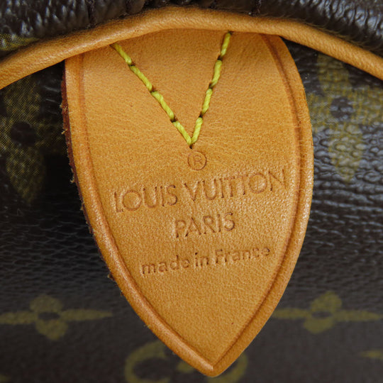 LOUIS VUITTON Handbag M41526 Monogram Brown Speedy 30 Women Used Authentic