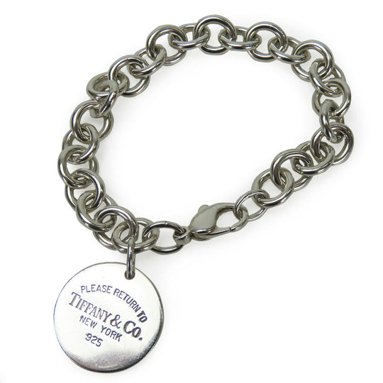 TIFFANY&Co. bracelet Silver925 Silver Return to Women Used Authentic