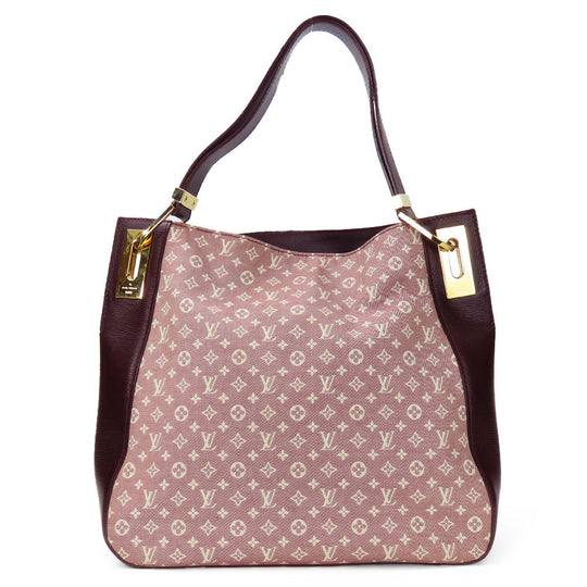 LOUIS VUITTON Shoulder Bag M40746 Monogram Idylle, Leather sepia Rendezvous PM Women Used Authentic