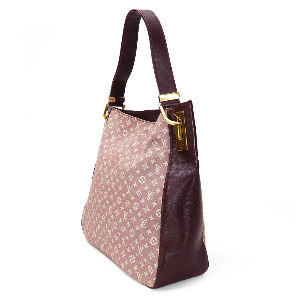 LOUIS VUITTON Shoulder Bag M40746 Monogram Idylle, Leather sepia Rendezvous PM Women Used Authentic