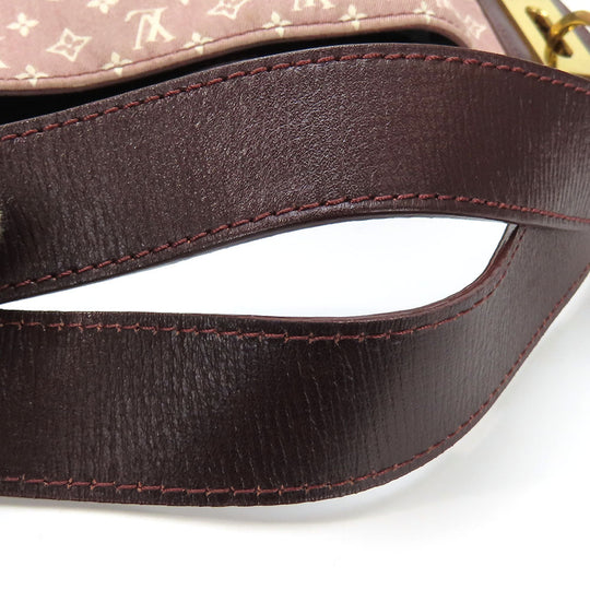 LOUIS VUITTON Shoulder Bag M40746 Monogram Idylle, Leather sepia Rendezvous PM Women Used Authentic