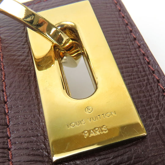 LOUIS VUITTON Shoulder Bag M40746 Monogram Idylle, Leather sepia Rendezvous PM Women Used Authentic