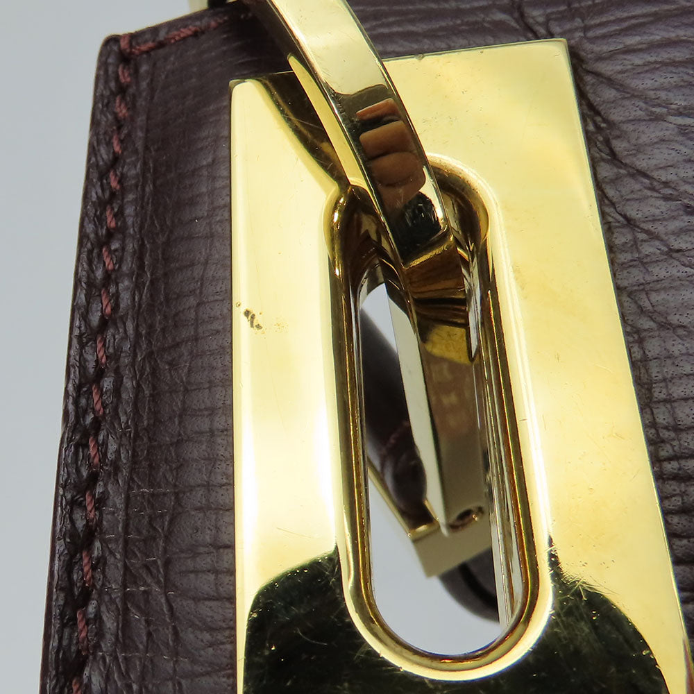 LOUIS VUITTON Shoulder Bag M40746 Monogram Idylle, Leather sepia Rendezvous PM Women Used Authentic