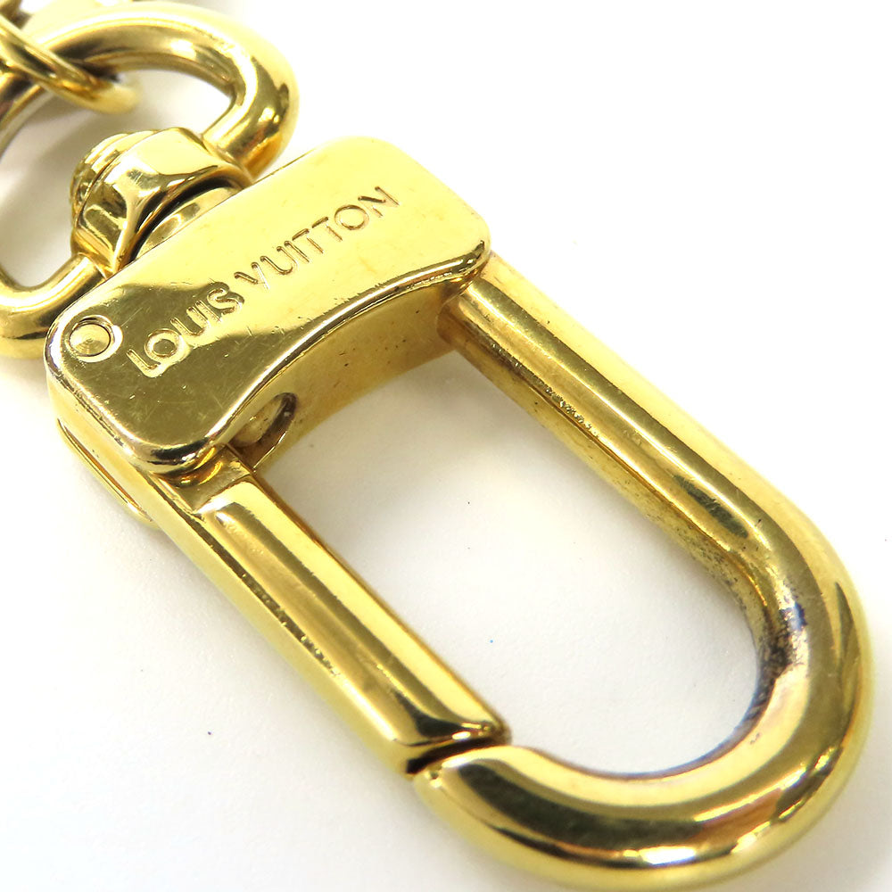 LOUIS VUITTON key ring M67402 Monogram, Leather pink Pig Portocre Super Station Women Used Authentic