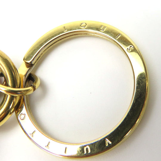 LOUIS VUITTON key ring M67402 Monogram, Leather pink Pig Portocre Super Station Women Used Authentic